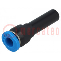 Push-in fitting; straight,reductive; -0.95÷6bar; polymer