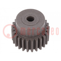 Spur gear; whell width: 30mm; Ø: 93mm; Number of teeth: 60; ZCL