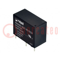 Relay: electromagnetic; SPST-NO; Ucoil: 24VDC; 5A; 5A/250VAC; RM45N