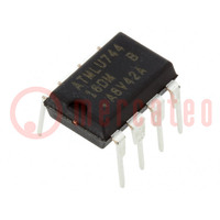 IC: memoria EEPROM; 16kbEEPROM; 2-wire,I2C; 2kx8bit; 1,7÷3,6V