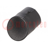 Heat shrink boot; angular,glued; 16mm; black; -75÷150°C; RAYCHEM