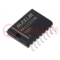IC: interface; transceiver; full duplex,RS232; 120kbps; SO16-W