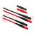 Test leads; Inom: 10A; red and black; Insulation: silicone