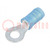 Tip: ring; M4; Ø: 4.17mm; 1.25÷2mm2; crimped; for cable; insulated