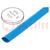 Heat shrink sleeve; glueless; 2: 1; 25.4mm; blue; polyolefine; reel