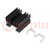 Heatsink: extruded; H; TO218,TO220,TOP3; black; L: 38mm; W: 35mm
