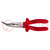 Pliers; insulated,curved,universal,elongated; 200mm