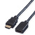 VALUE HDMI High Speed Verlängerungskabel, mit Ethernet, ST-BU, 3 m
