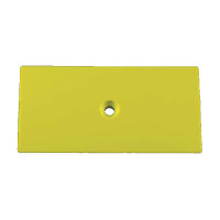RK-Rohrkennzeichnungssy RK-Schraubschild glatt/versch Farben,10x5cm Version: 4 - Farbe: gelb
