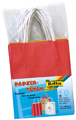 Folia sac papier kraft, 110-125 g/m², couleurs assorties, paquet de 10 pièces