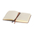 Modena A6 Premium Leather Soft Notebook Conker Brown Pack of 10