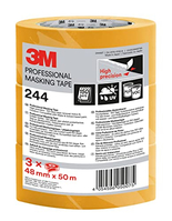 3M RUBAN DE MASQUAGE 244 DE, 24MM X 50M, TOUR DE 6ROULEAUX