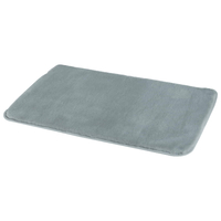 GEDY TAPIS DE BAIN FUZZY 80X50CM GRIS 000096FY5080089