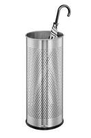 DURABLE Schirmständer Edelstahl rund 28,5 Liter, metallic silber