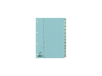 Buroline Register Karton blau/beige A4 663408 A-Z
