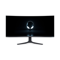 Alienware AW3423DWF monitor komputerowy 86,8 cm (34.2") 3440 x 1440 px UltraWide Quad HD OLED Czarny