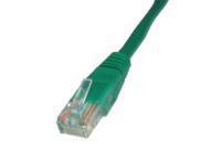 Cables Direct Cat5e UTP 0.25m networking cable Green