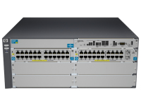 Hewlett Packard Enterprise ProCurve 5406-44G-PoE+-2XG v2 zl Gestionado L3 Gigabit Ethernet (10/100/1000) Energía sobre Ethernet (PoE) 4U Gris