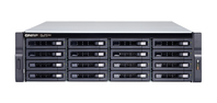 QNAP TS-h1677XU-RP-3700X-32G/256TB EX NAS Rack (3U) Ethernet LAN Black