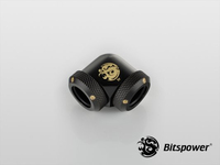 Bitspower Carbon Black Coude à compression