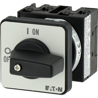 Eaton T0-2-1/E commutateur électrique 3P Gris