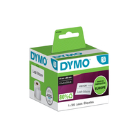 DYMO LW -Etiquetas para tarjetas de identifi cación de tamaño pequeño - 41 x 89 mm - S0722560