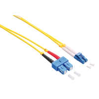 LogiLink LC/SC, 2 m InfiniBand és száloptikai kábel Sárga