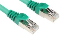 Sharkoon 1.5m Cat.6 S/FTP networking cable Green Cat6 S/FTP (S-STP)