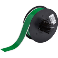 Brady 142009 label-making tape Black on green