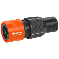 Gardena 2817 water hose fitting Hose connector Black, Orange 1 pc(s)