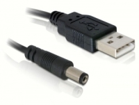 DeLOCK Cable USB Power Fekete 1 M USB A
