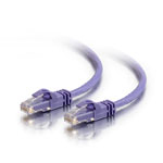 C2G Cat6 550MHz Snagless Patch Cable 1m netwerkkabel Paars