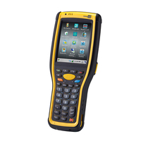 CipherLab 9700 PDA 8,89 cm (3.5") 320 x 240 Pixels Touchscreen 478 g Zwart, Geel