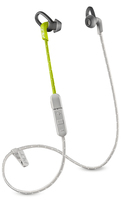 POLY BackBeat FIT 305 Kopfhörer Kabellos im Ohr, Nackenband Sport Bluetooth Grau, Limette
