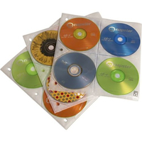 Case Logic 3200366 optical disc case Sleeve case 200 discs Transparent