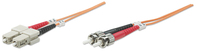 Intellinet 751063 InfiniBand/fibre optic cable 20 m ST SC OM1 Oranje