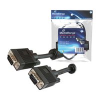 MediaRange MRCS106 VGA cable 5 m VGA (D-Sub) Black