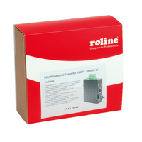 ROLINE Industrial Converter RJ-45, LWL 1000SX/LC convertidor de medio