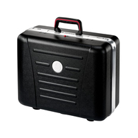 Parat 589050171 walizka na narzędzia Czarny Aluminium, Plastik