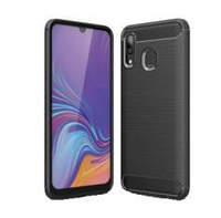 DLH COQUE SILICONE NOIRE POUR SAMSUNG GALAXY A20e (SM-A202)