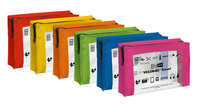 Veloflex 2705300 Handtasche/Umhängetasche Polyvinylchlorid (PVC) Blau, Grün, Orange, Pink, Rot, Gelb Unisex