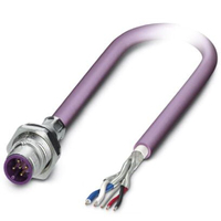 Phoenix Contact 1437588 sensor/actuator cable 2 m M12 Purple
