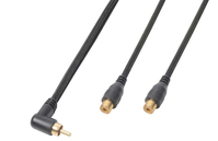 PD-Connex 177122 Audio-Kabel 0,3 m RCA 3 x RCA Schwarz