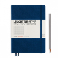 Leuchtturm 342923 Notizbuch A5 251 Blätter Navy