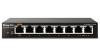 Draytek VigorSwitch G1080 Managed L2 Gigabit Ethernet (10/100/1000) Schwarz