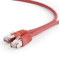 Gembird PP6A-LSZHCU-R-2M networking cable Red Cat6a S/FTP (S-STP)