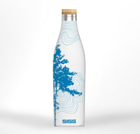 SIGG Meridian Sumatra Uso quotidiano 500 ml Bamboo, Stainless steel Multicolore