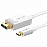 Ugreen UGR-40420 DisplayPort kábel 1,5 M Fehér