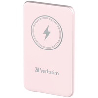 Verbatim Charge 'n' Go Lítium-polimer (LiPo) 5000 mAh Vezeték nélkül tölthető Rózsaszín