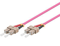 Microconnect FIB2220005-4 kabel optyczny 0,5 m SC OM4 Fioletowy
